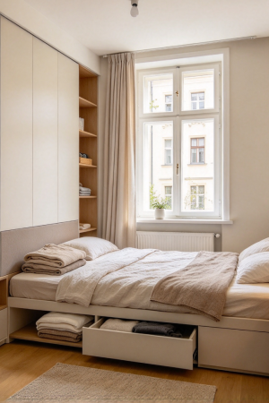 Small Bedroom Storage Design