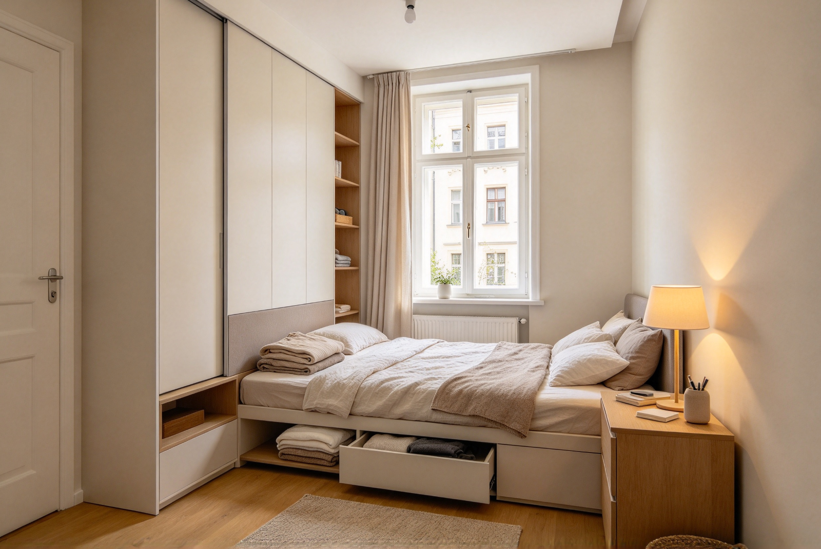 Small Bedroom Storage Design