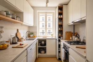 Small Kitchen Storage Planning