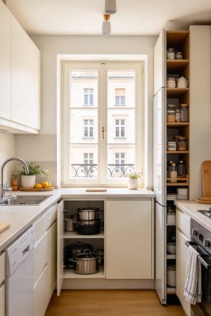 Small Kitchen Storage Planning